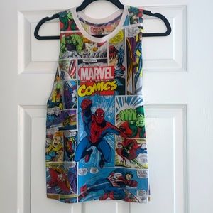 Marvel Tank Top Size Small